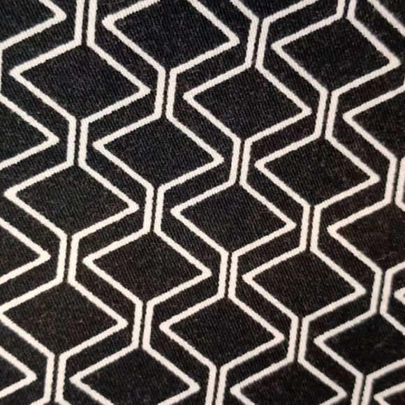 A.N.A  A New Approach  mid- rise black & white  straight leg cropped pants sz 12 - Picture 7 of 10